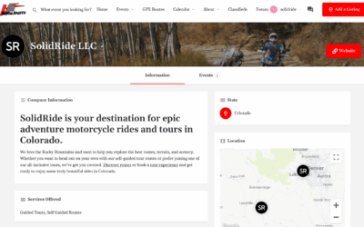 SolidRide is Now Featured on US Dual Sports